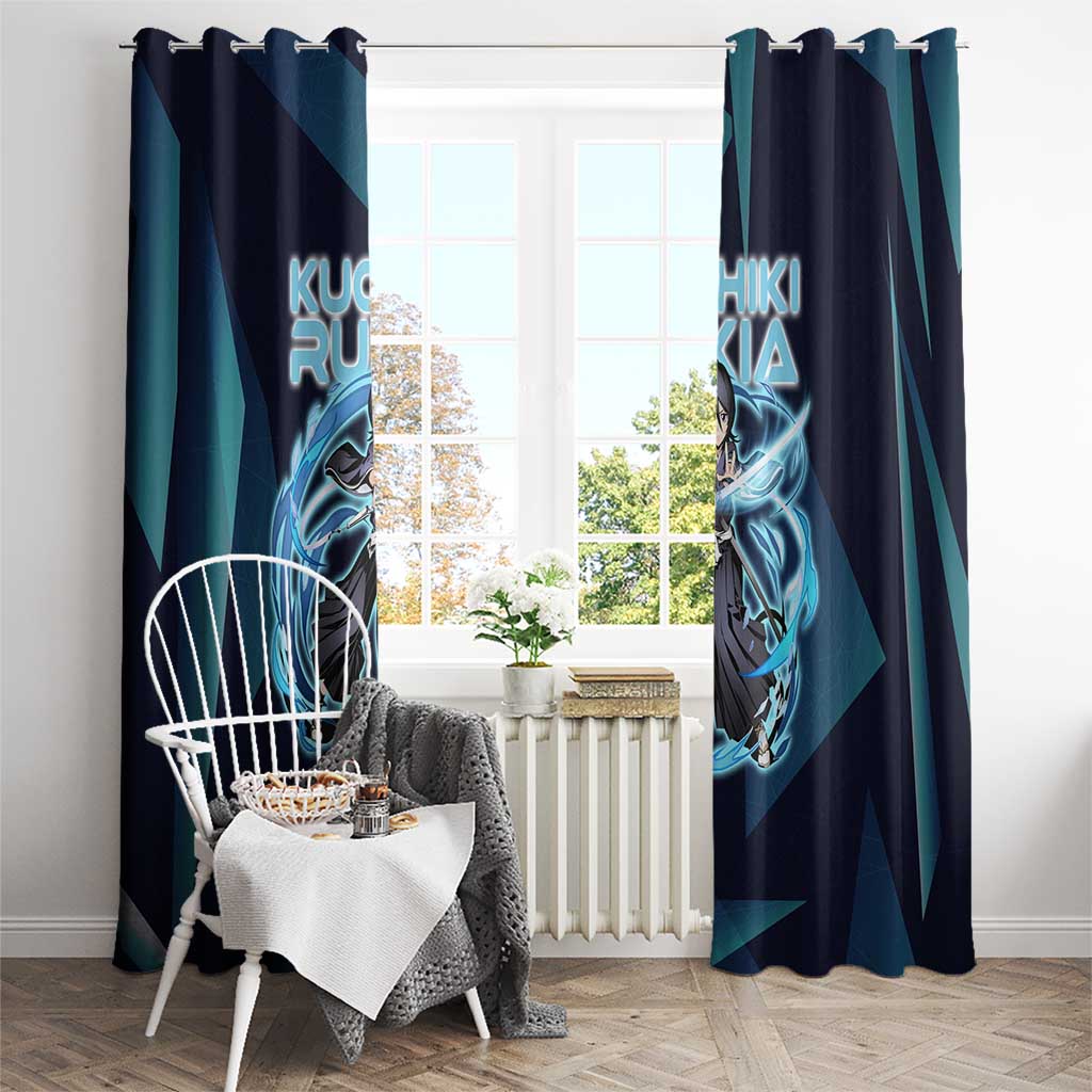 Kuchiki Rukia Bleach Window Curtain Frost Aura Anime Energy Style