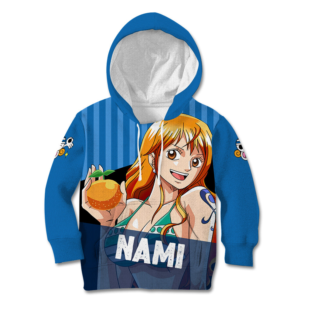 Nami - Cat Burglar Anime Kid Hoodie