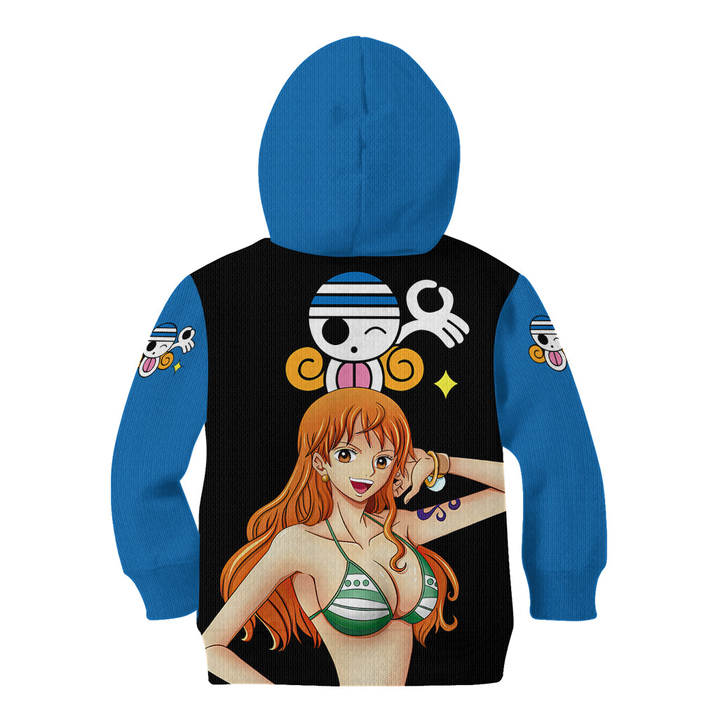 Nami - Cat Burglar Anime Kid Hoodie