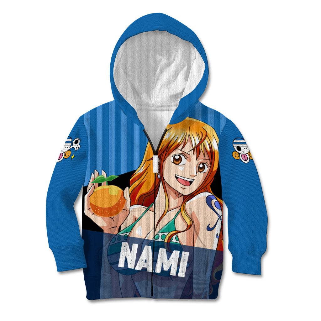 Nami - Cat Burglar Anime Kid Hoodie