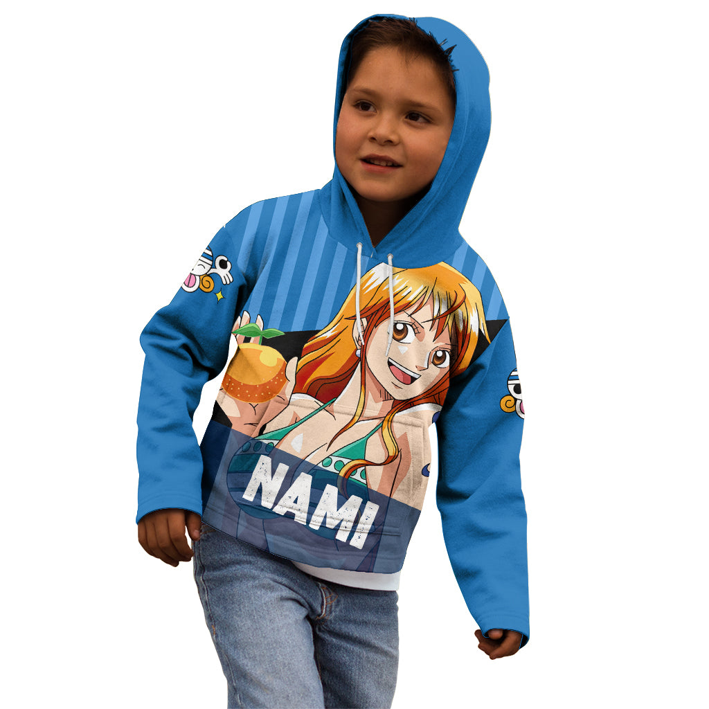 Nami - Cat Burglar Anime Kid Hoodie