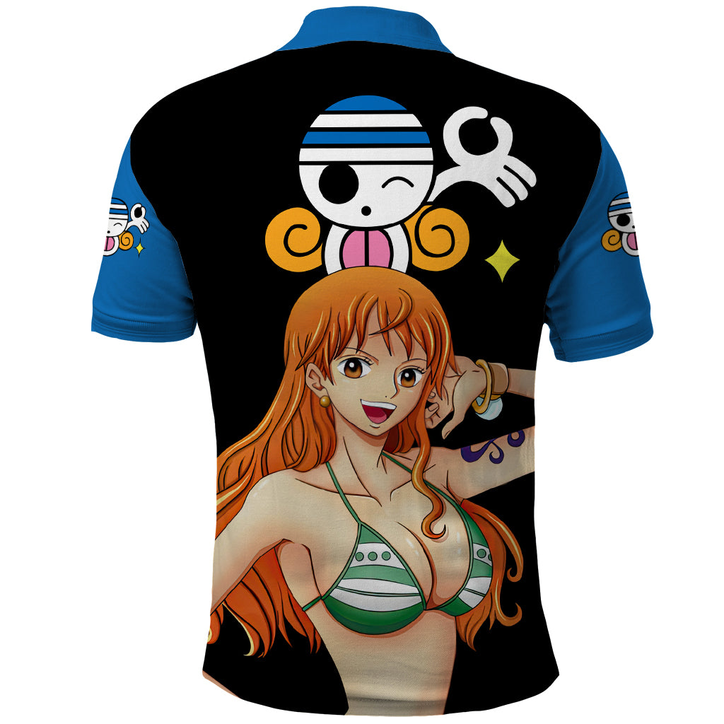 Nami - Cat Burglar Anime Polo Shirt