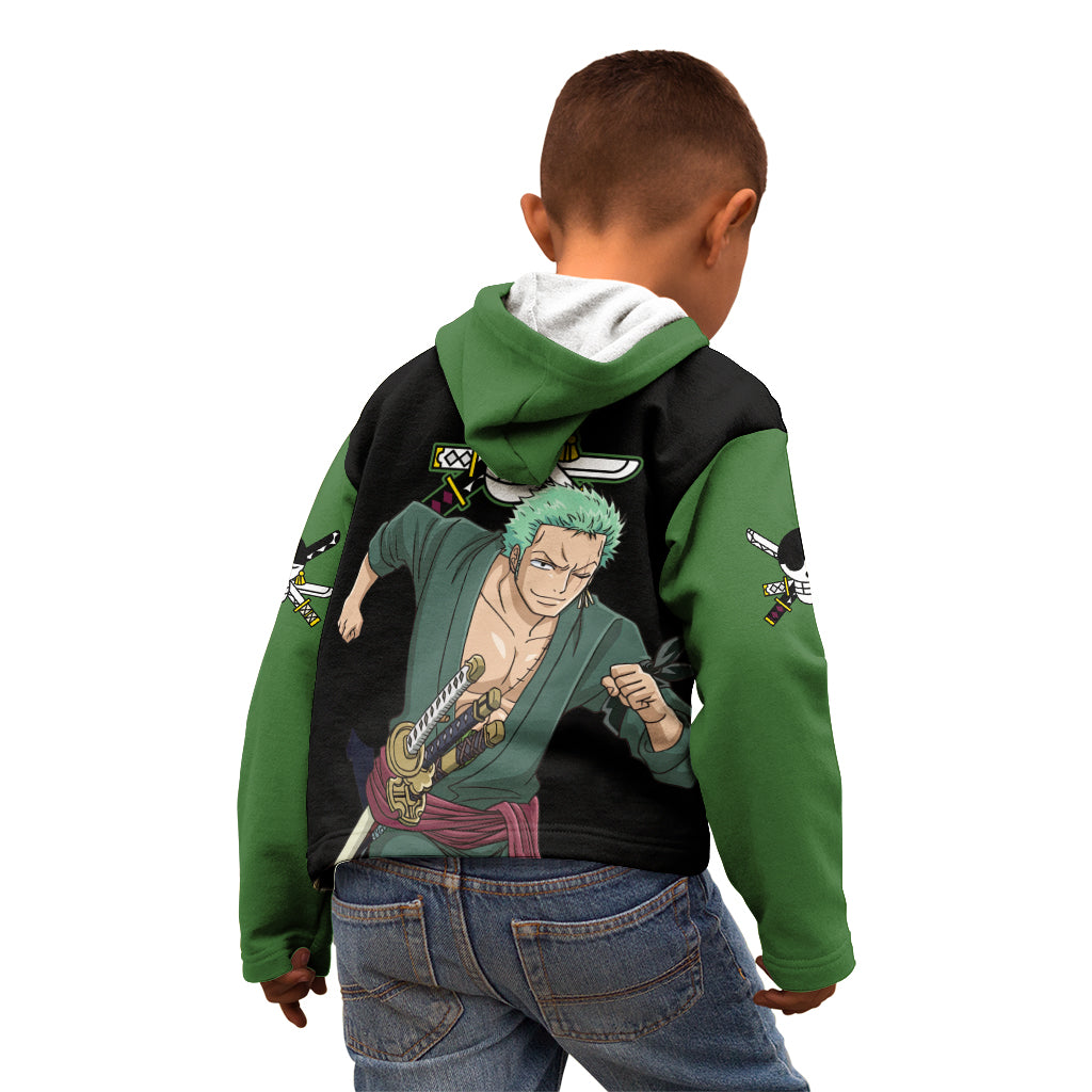 Roronoa Zoro - One Piece Kid Hoodie