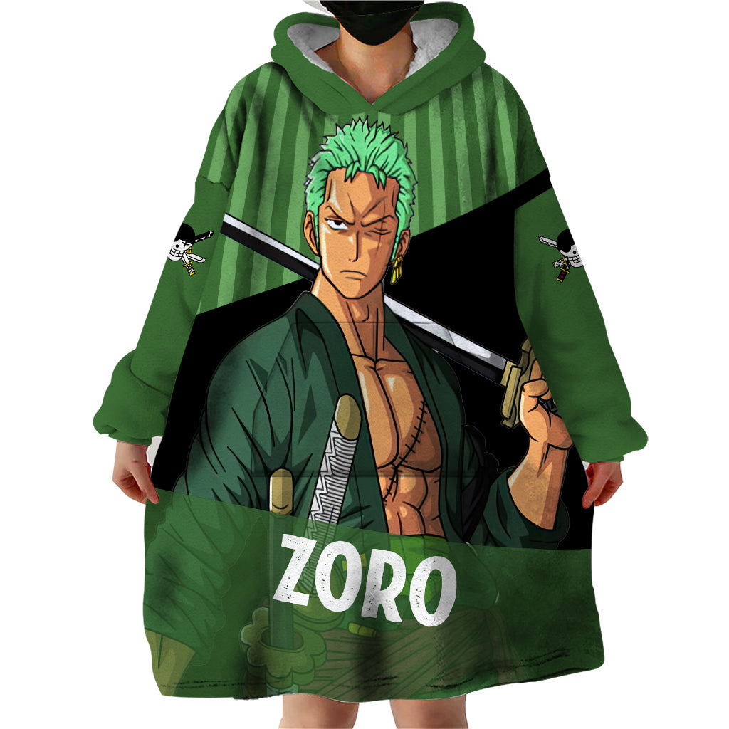 Roronoa Zoro - One Piece Wearable Blanket Hoodie