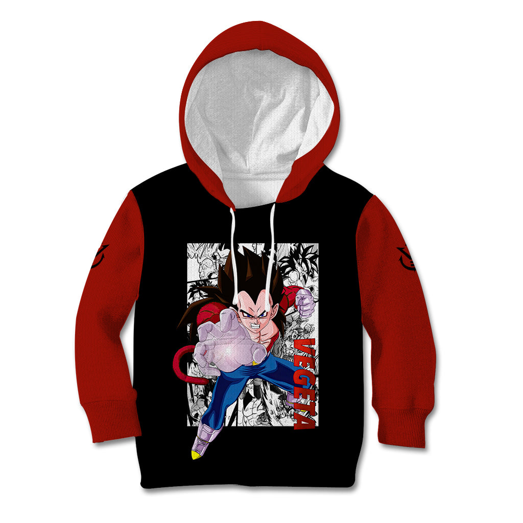 Vegeta Super Saiyan 4  Anime - Manga Kid Hoodie