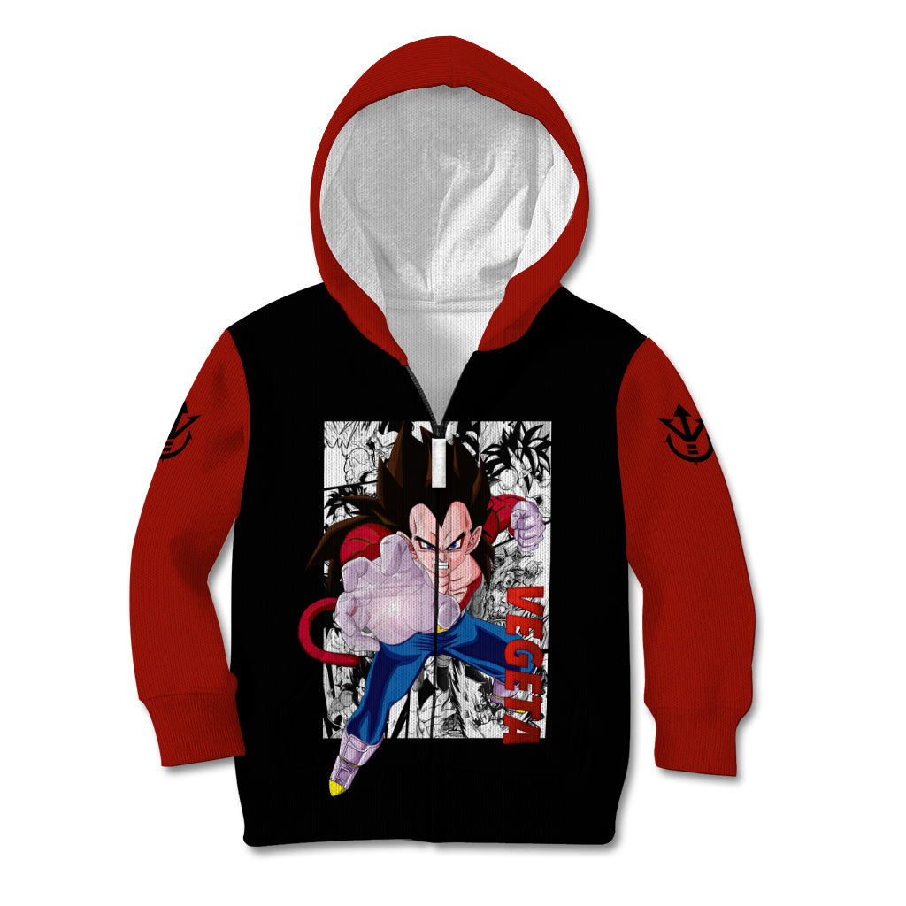 Vegeta Super Saiyan 4  Anime - Manga Kid Hoodie