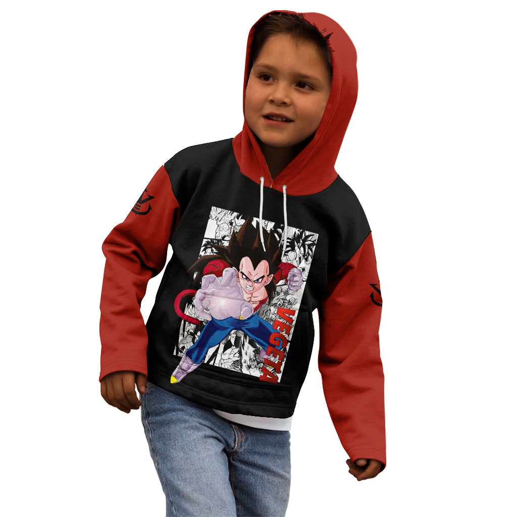 Vegeta Super Saiyan 4  Anime - Manga Kid Hoodie