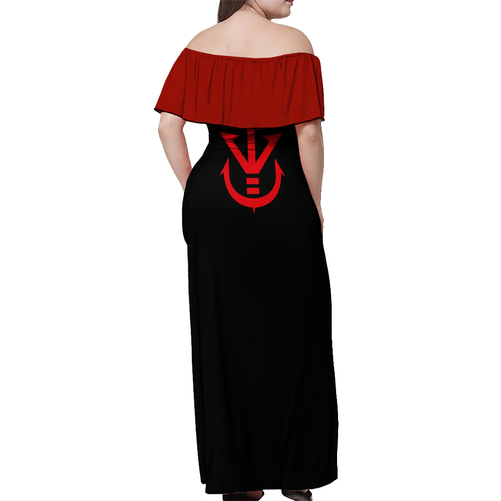 Vegeta Super Saiyan 4  Anime - Manga Off Shoulder Maxi Dress