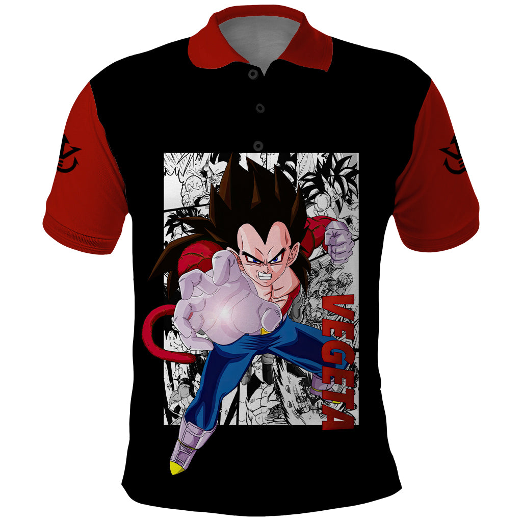 Vegeta Super Saiyan 4  Anime - Manga Polo Shirt
