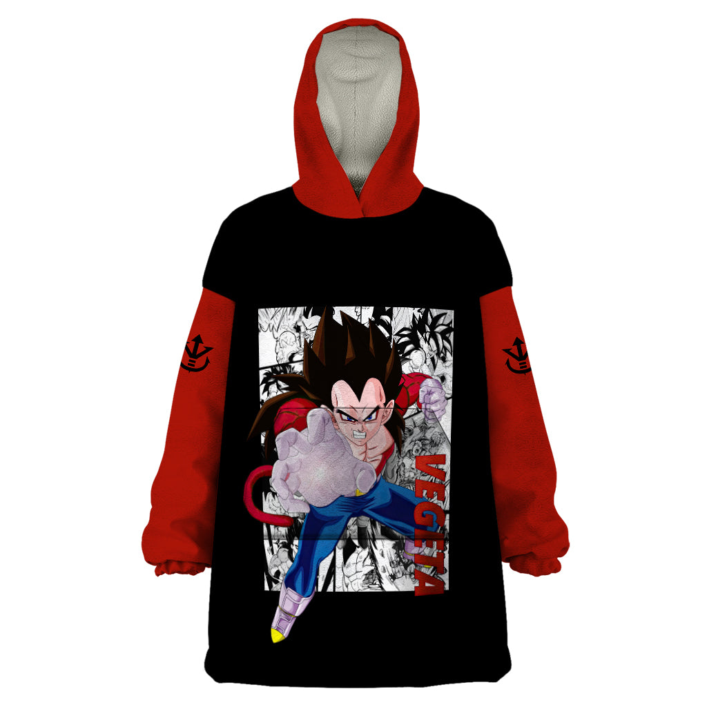 Vegeta Super Saiyan 4  Anime - Manga Wearable Blanket Hoodie
