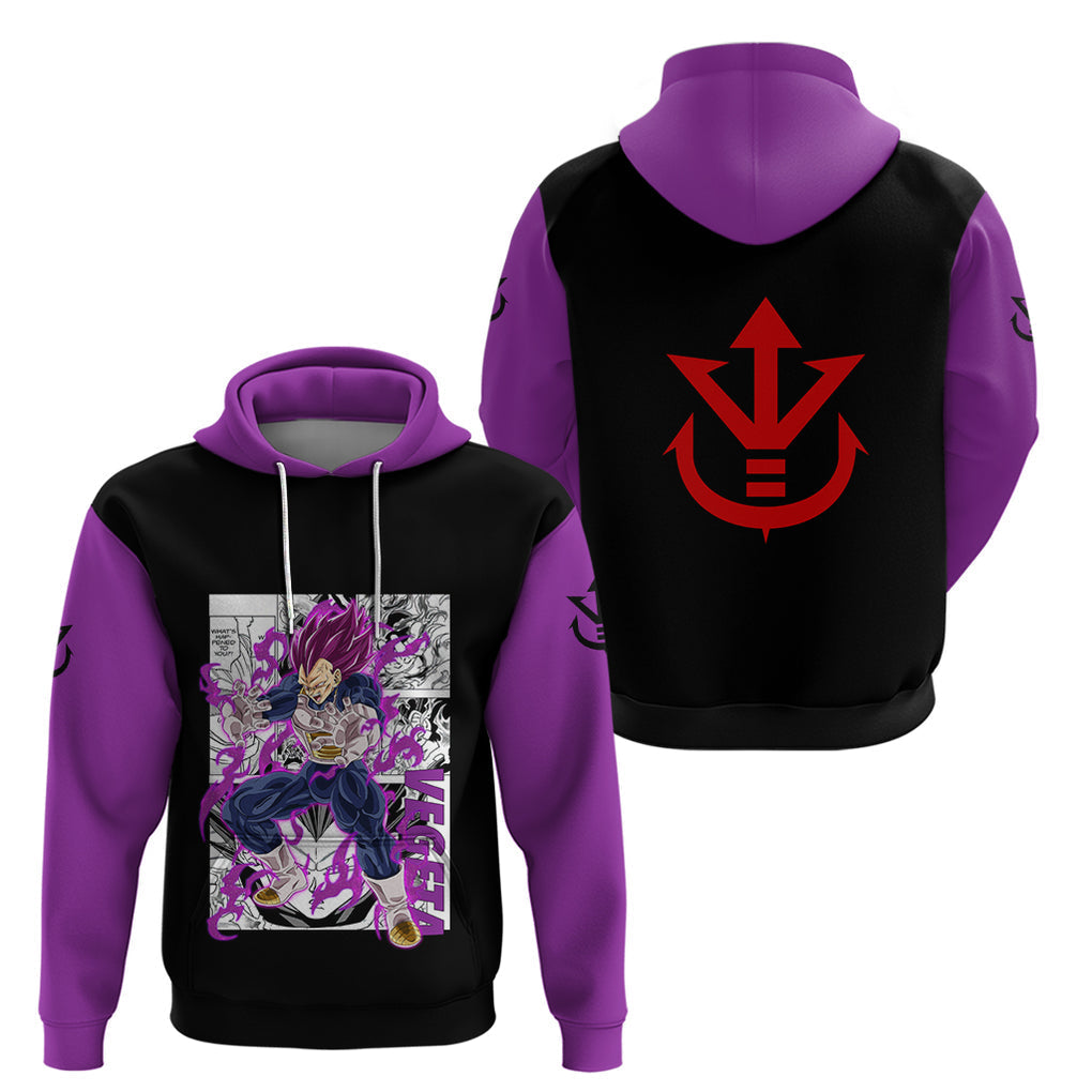 Vegeta Ultra Ego - Anime Manga Hoodie