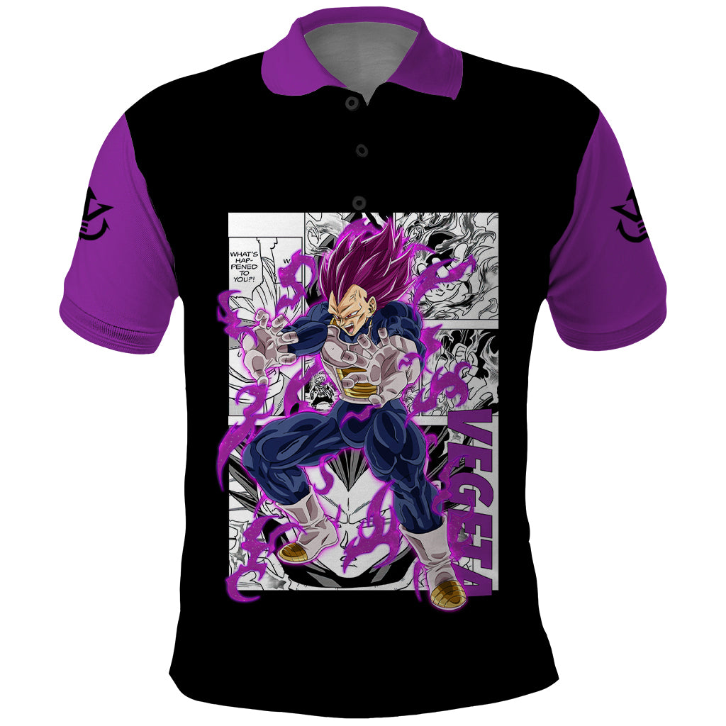 Vegeta Ultra Ego - Anime Manga Polo Shirt