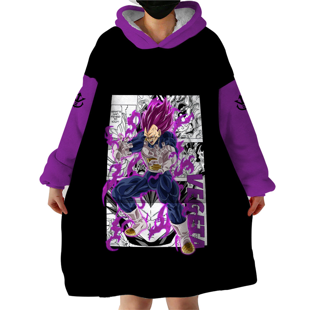 Vegeta Ultra Ego - Anime Manga Wearable Blanket Hoodie