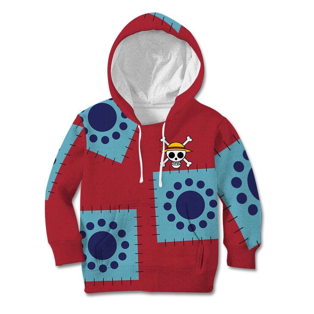 Luffy Wano Arc Kid Hoodie