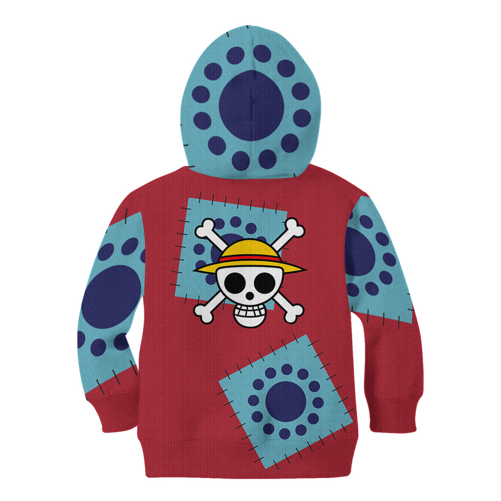 Luffy Wano Arc Kid Hoodie