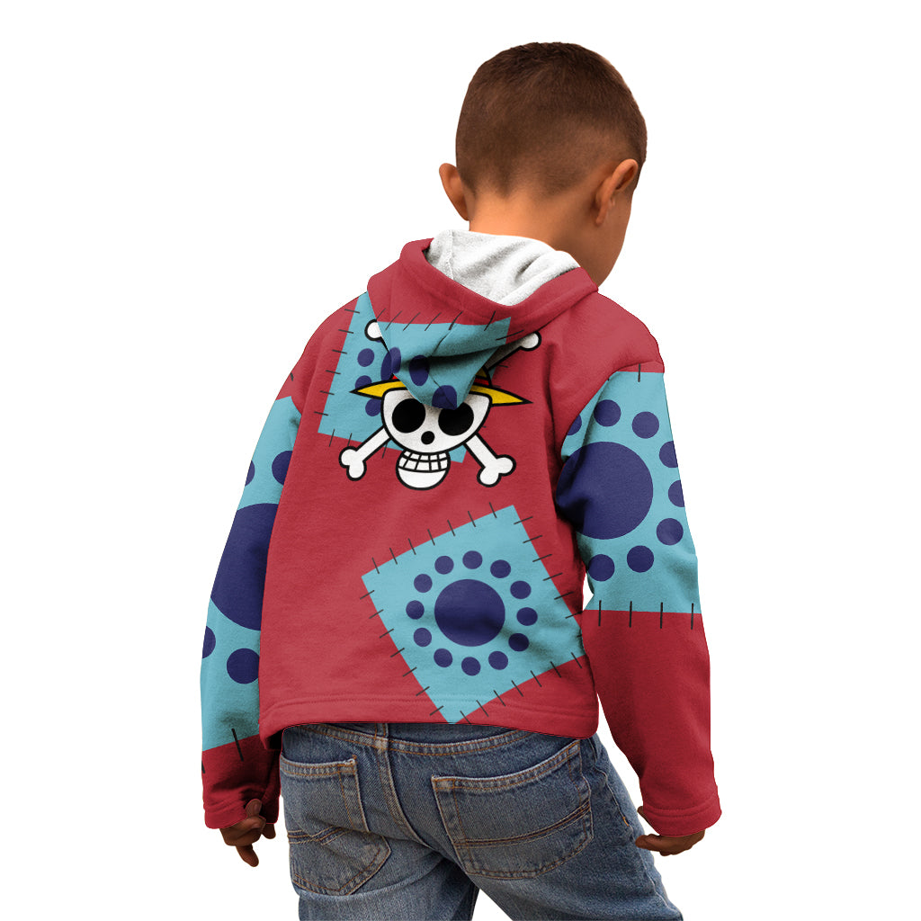 Luffy Wano Arc Kid Hoodie