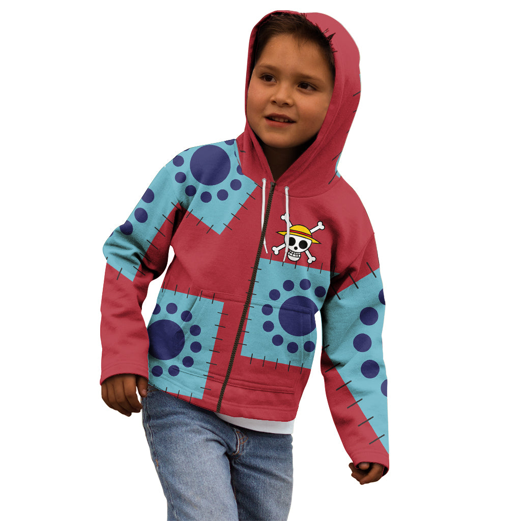 Luffy Wano Arc Kid Hoodie