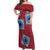 Luffy Wano Arc Off Shoulder Maxi Dress