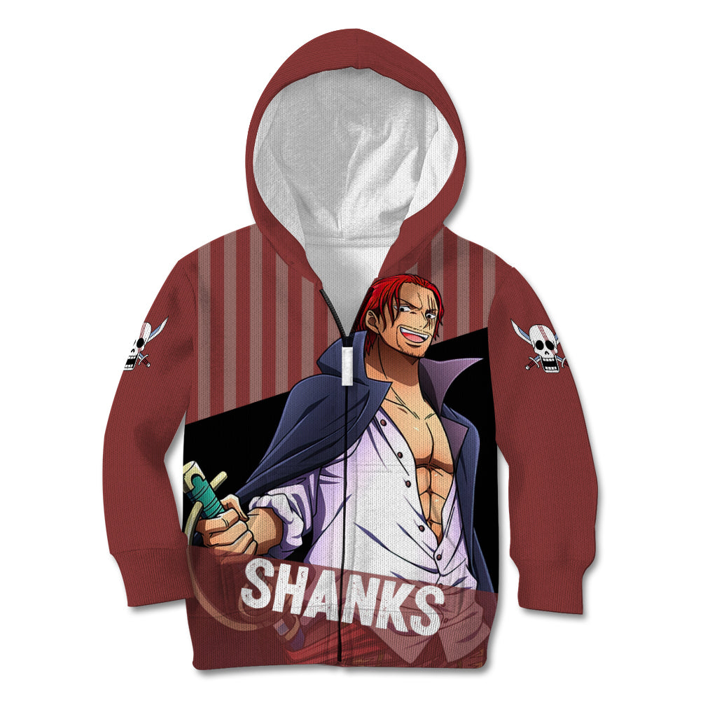 Shanks Red-Haired - Yonko One Piece Kid Hoodie