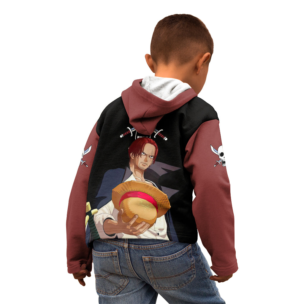 Shanks Red-Haired - Yonko One Piece Kid Hoodie