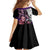 Gohan SSJ2 - Dragon Ball Family Matching Off Shoulder Maxi Dress and Hawaiian Shirt Anime Mix Manga Style