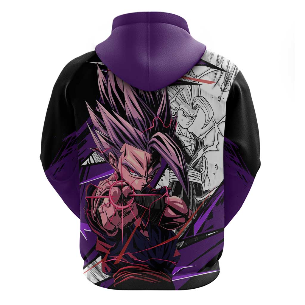 Gohan SSJ2 - Dragon Ball Hoodie Anime Mix Manga Style