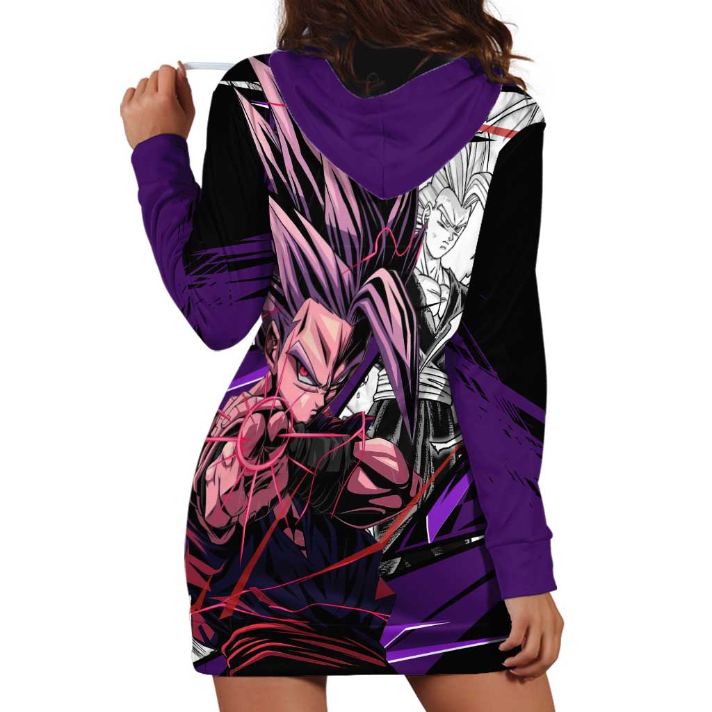 Gohan SSJ2 - Dragon Ball Hoodie Dress Anime Mix Manga Style