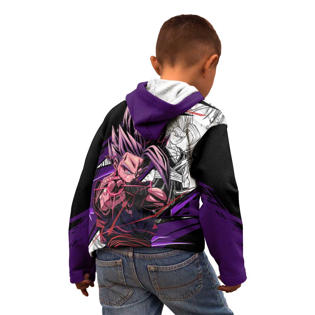 Gohan SSJ2 - Dragon Ball Kid Hoodie Anime Mix Manga Style