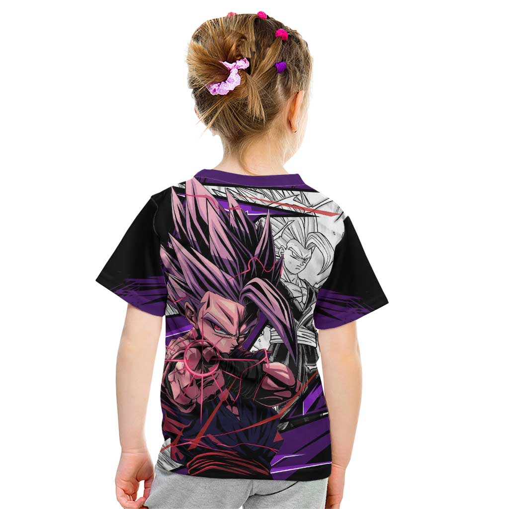 Gohan SSJ2 - Dragon Ball Kid T Shirt Anime Mix Manga Style