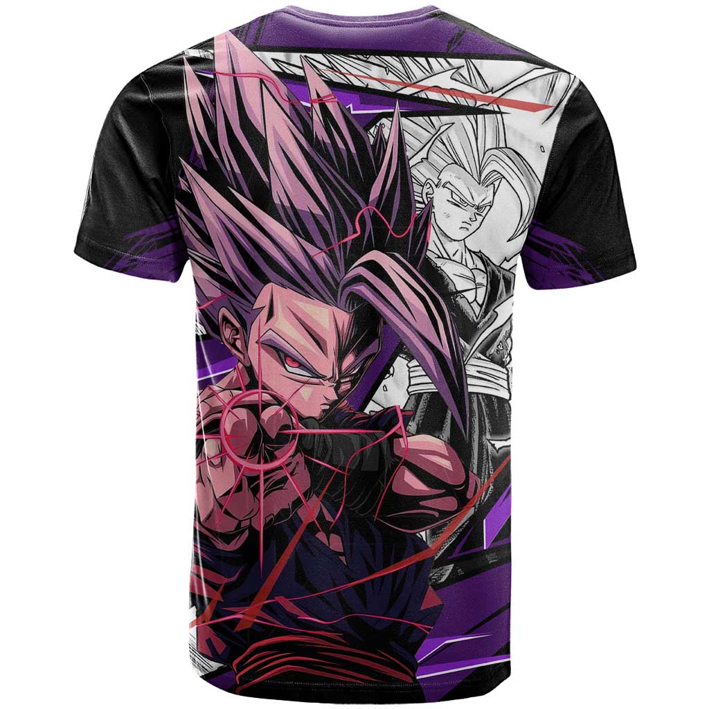 Gohan SSJ2 - Dragon Ball T Shirt Anime Mix Manga Style