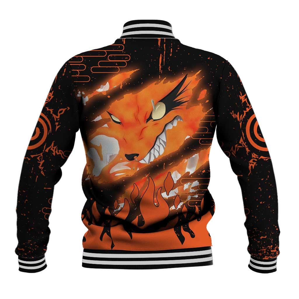Nine Tailed Beasts Kurama - Naruto Baseball Jacket Anime Style