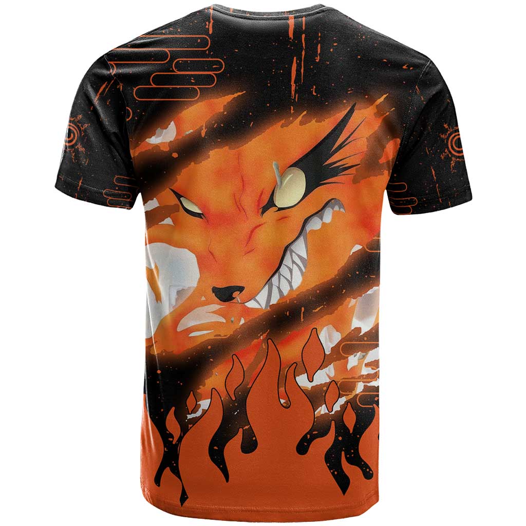 Nine Tailed Beasts Kurama - Naruto T Shirt Anime Style