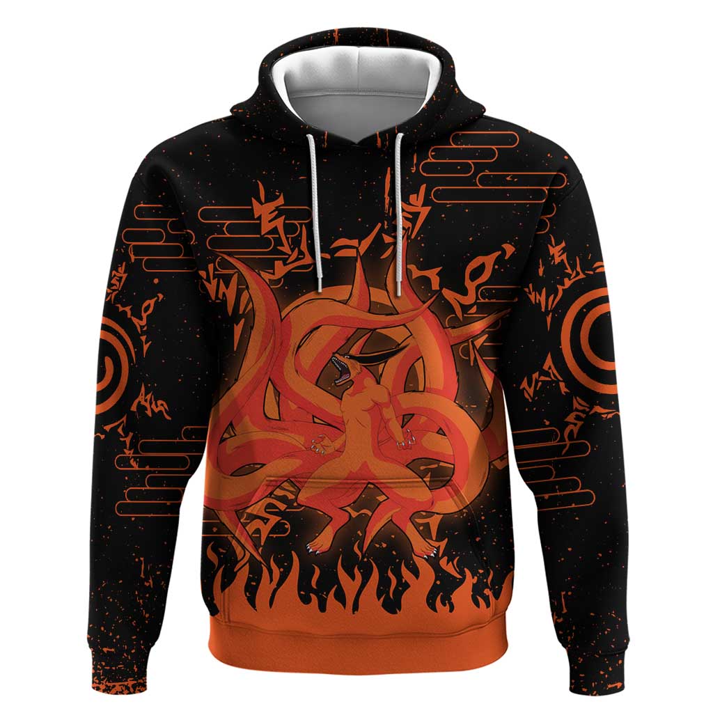 Nine Tailed Beasts Kurama - Naruto Zip Hoodie Anime Style