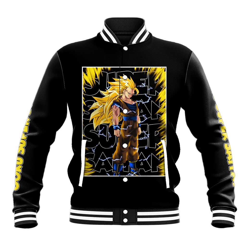 Kakarot Goku SSJ - Dragon Ball Baseball Jacket Anime Style
