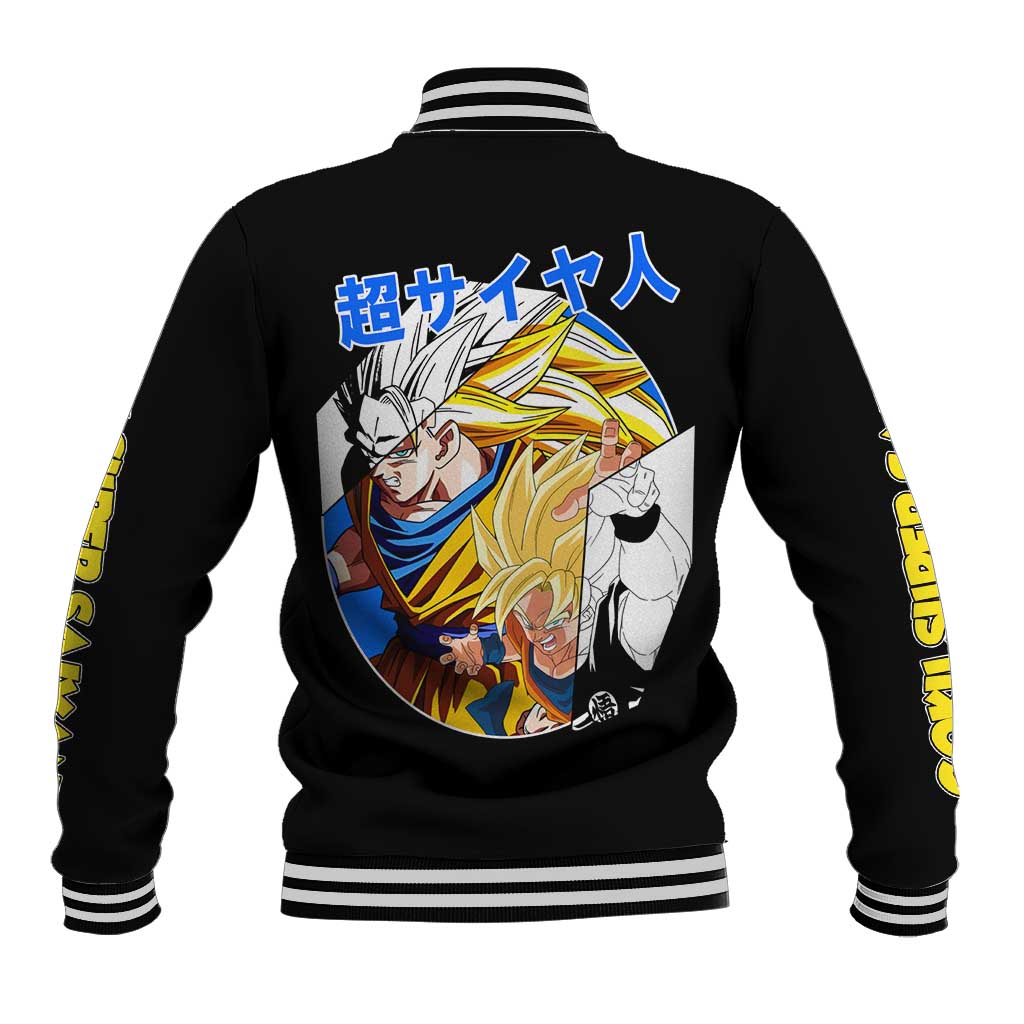 Kakarot Goku SSJ - Dragon Ball Baseball Jacket Anime Style