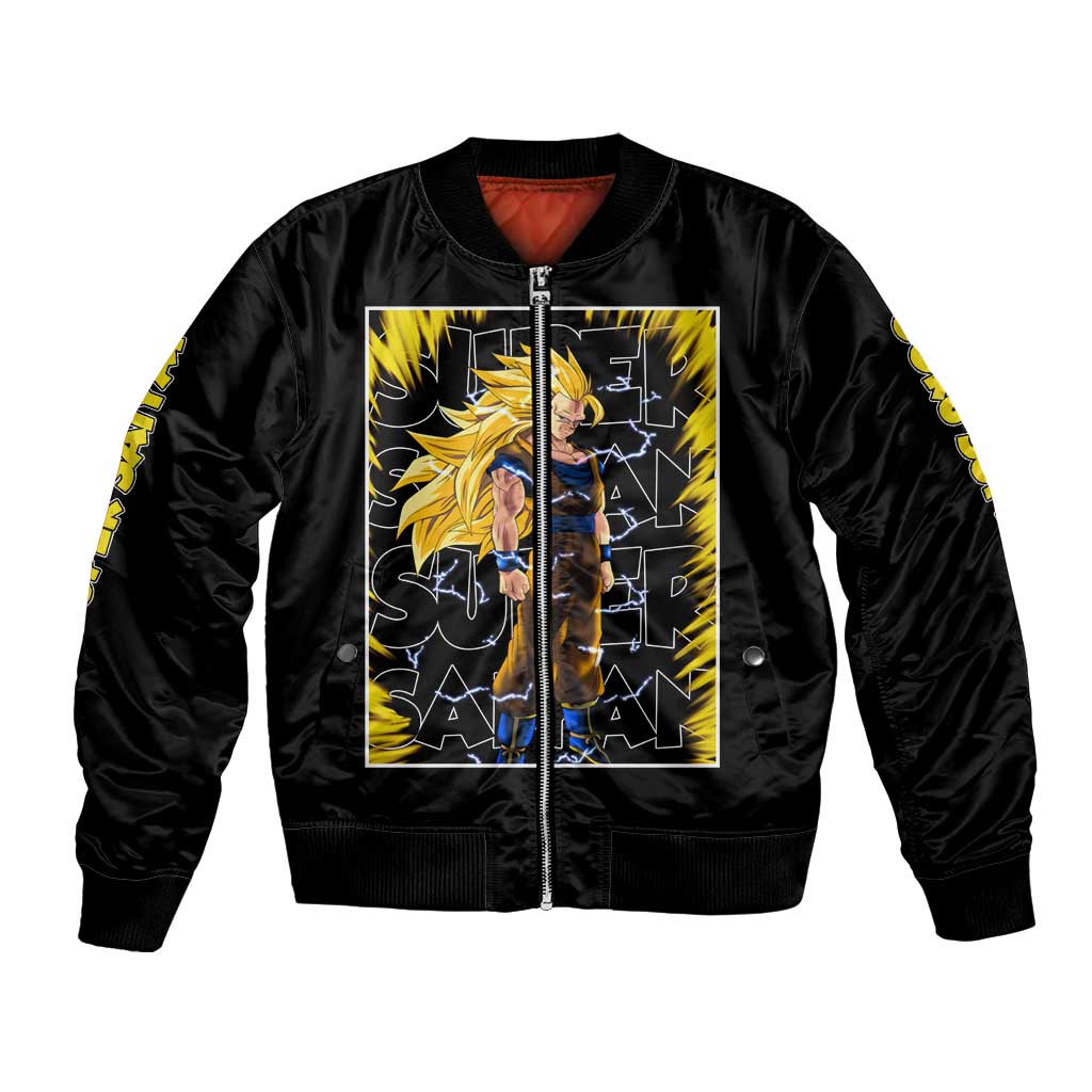 Kakarot Goku SSJ - Dragon Ball Bomber Jacket Anime Style