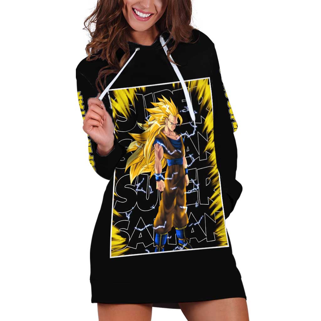 Kakarot Goku SSJ - Dragon Ball Hoodie Dress Anime Style