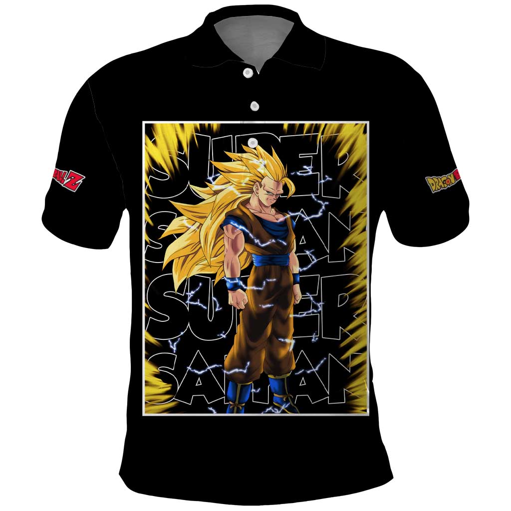 Kakarot Goku SSJ - Dragon Ball Polo Shirt Anime Style