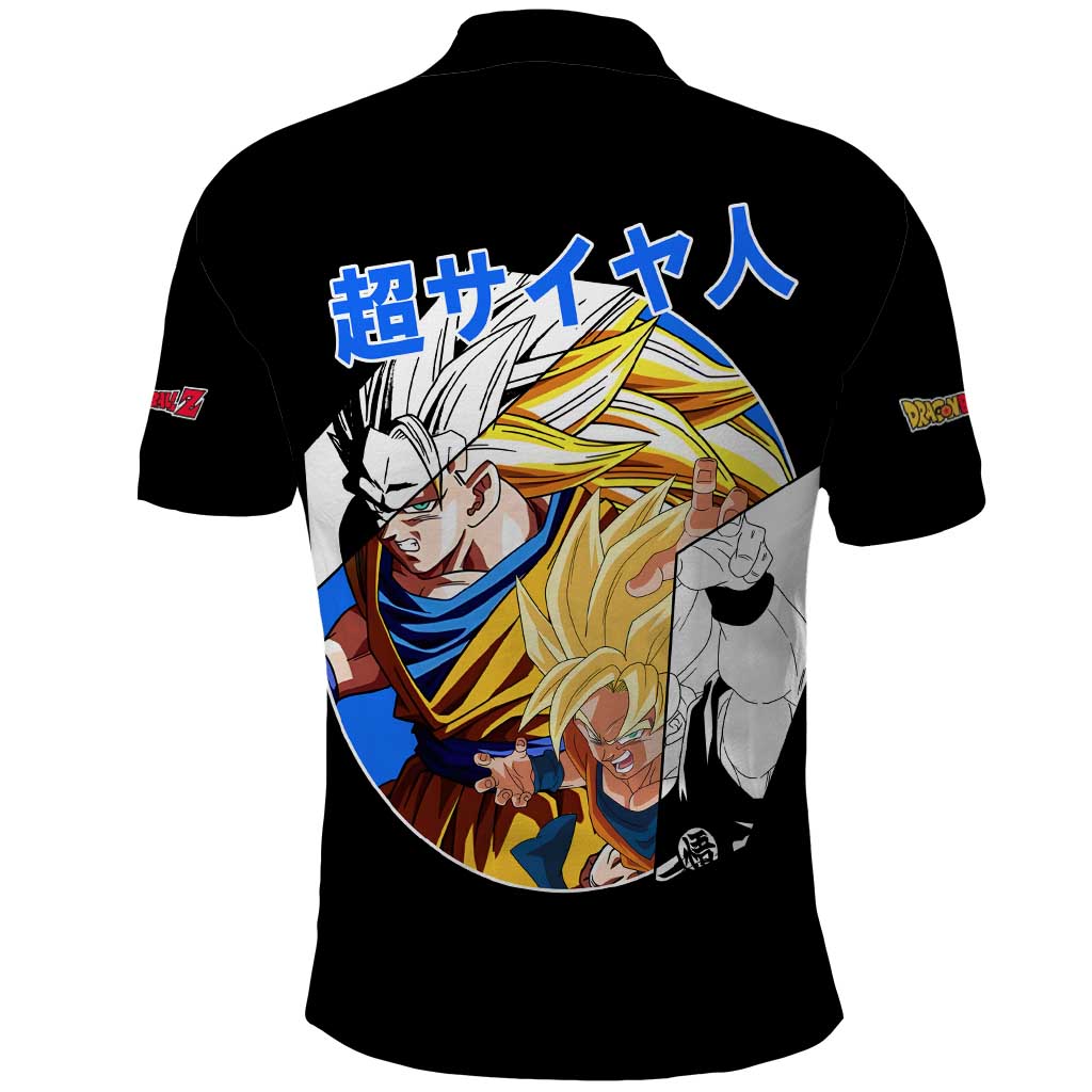 Kakarot Goku SSJ - Dragon Ball Polo Shirt Anime Style