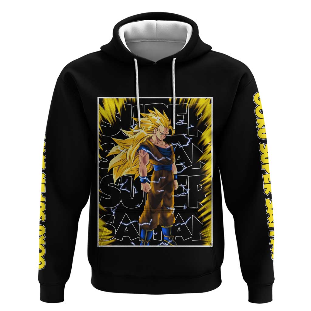 Kakarot Goku SSJ - Dragon Ball Zip Hoodie Anime Style