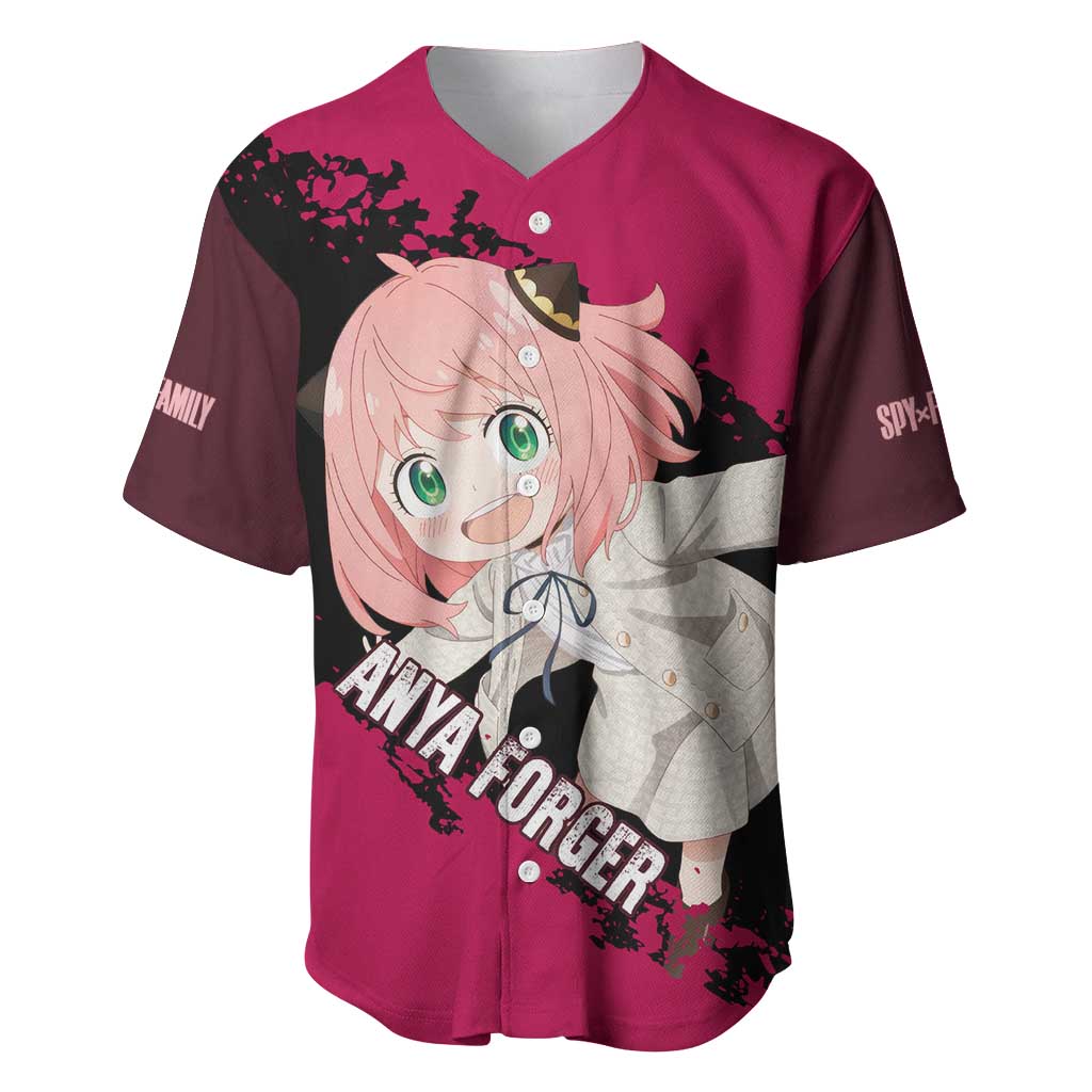 Anya - Spy X Family Baseball Jersey Anime Style