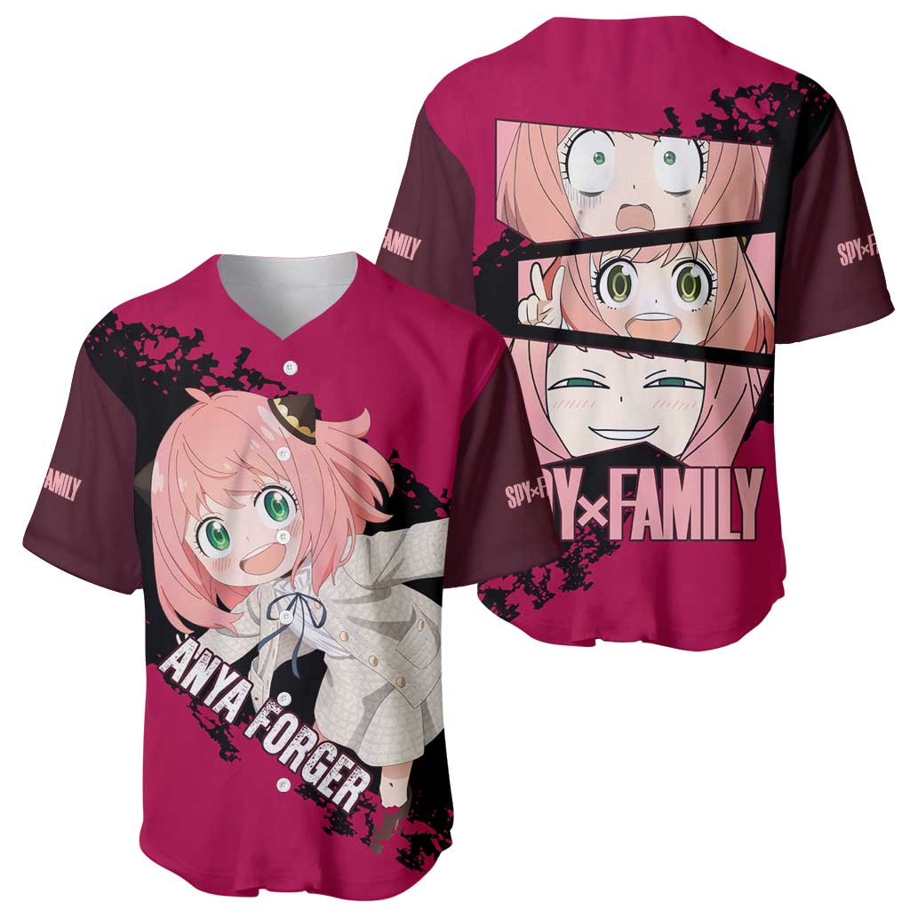 Anya - Spy X Family Baseball Jersey Anime Style