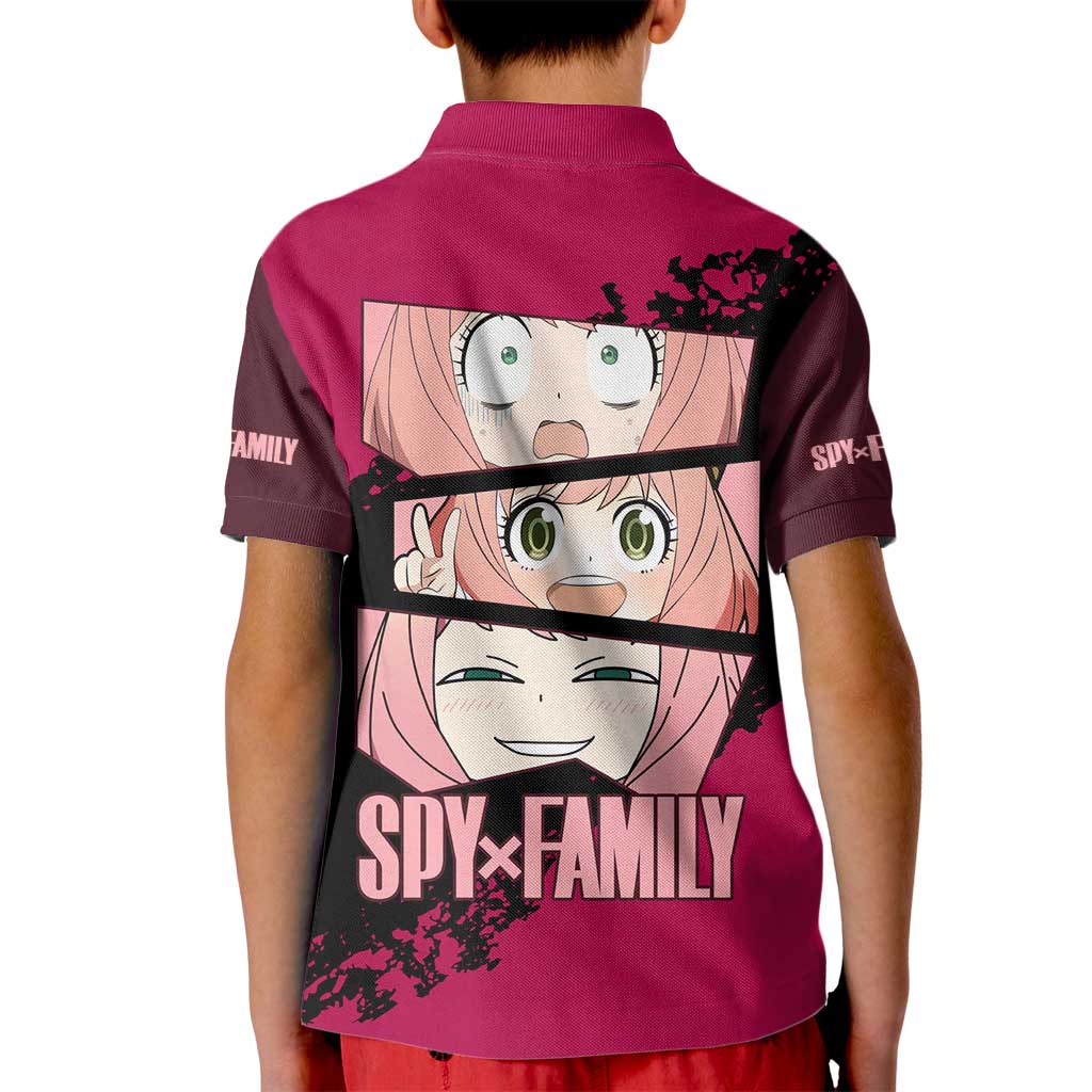 Anya - Spy X Family Kid Polo Shirt Anime Style