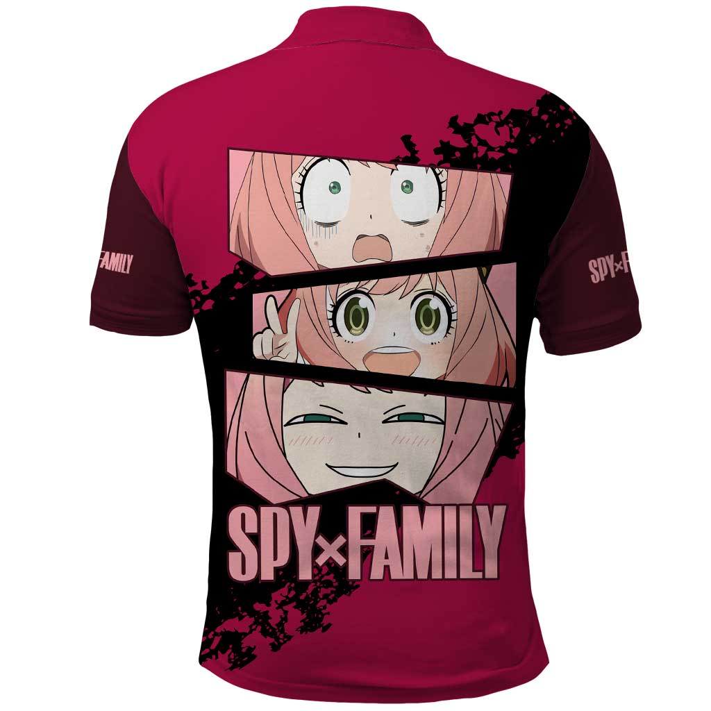 Anya - Spy X Family Polo Shirt Anime Style