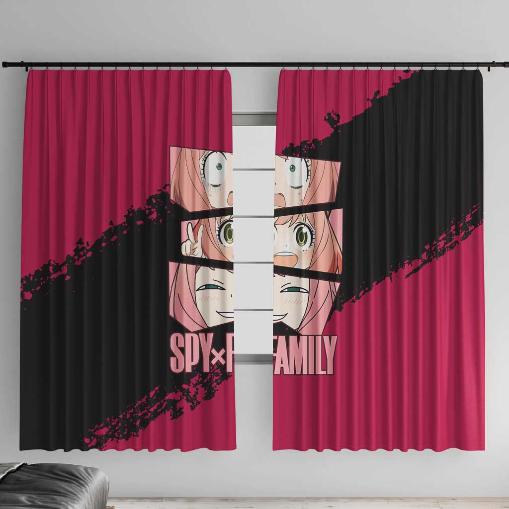 Anya - Spy X Family Window Curtain Anime Style
