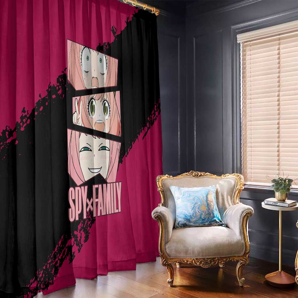Anya - Spy X Family Window Curtain Anime Style