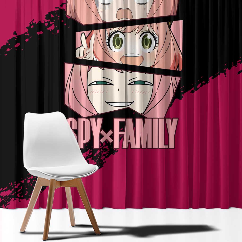 Anya - Spy X Family Window Curtain Anime Style