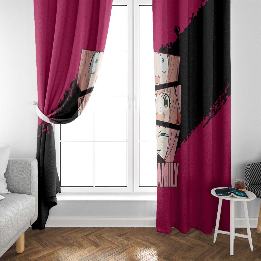 Anya - Spy X Family Window Curtain Anime Style