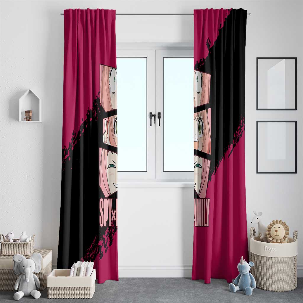 Anya - Spy X Family Window Curtain Anime Style