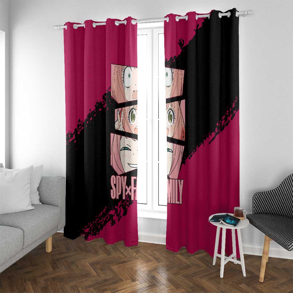 Anya - Spy X Family Window Curtain Anime Style